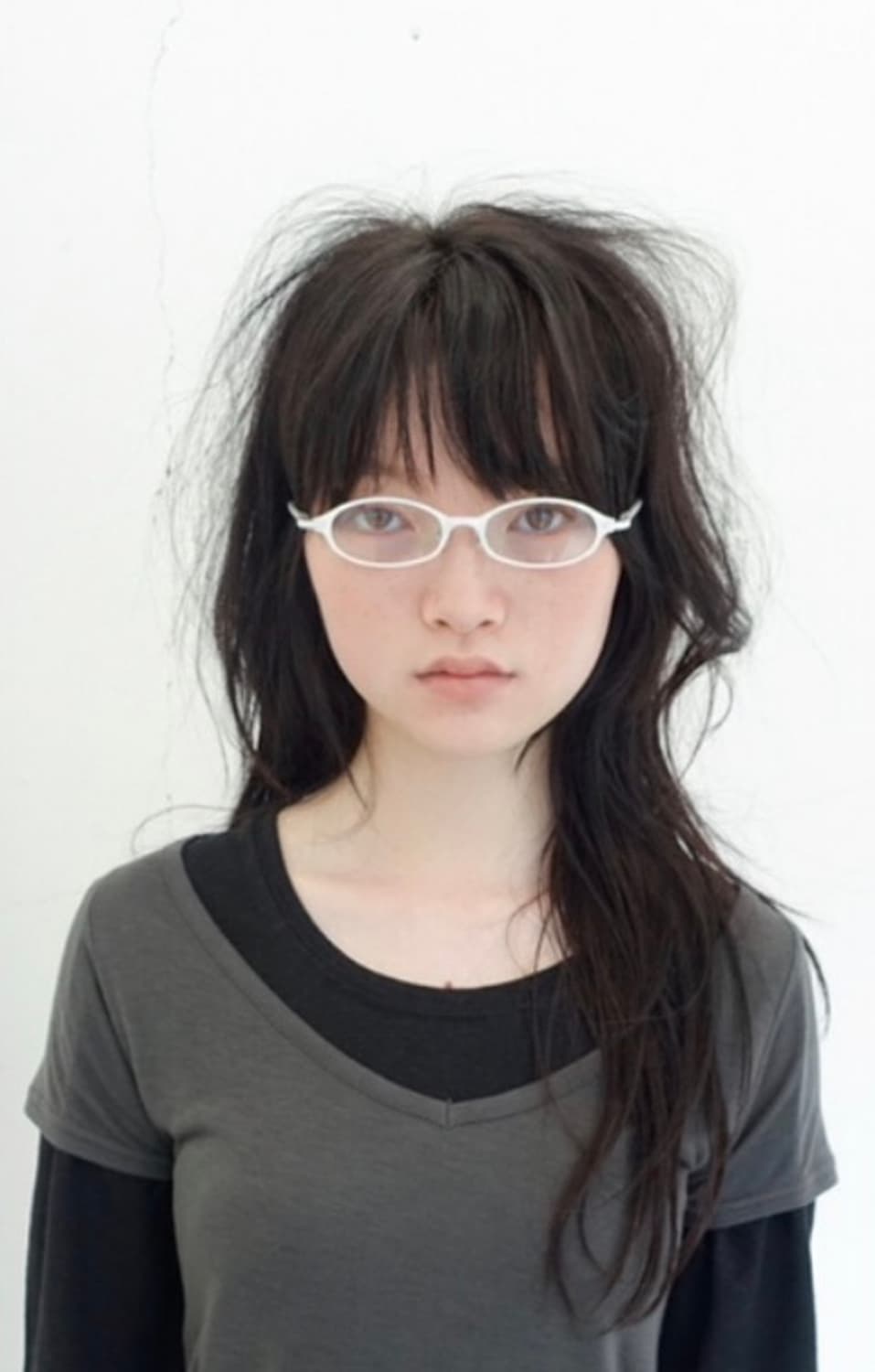 (구해요) 샵페어리 화이트 안경 상품이미지1