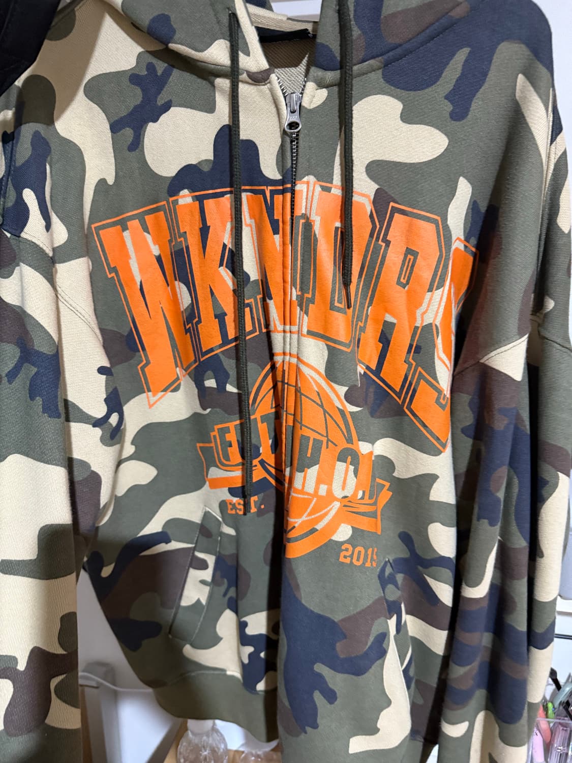 위캔더스 후드집업 L 상품이미지1