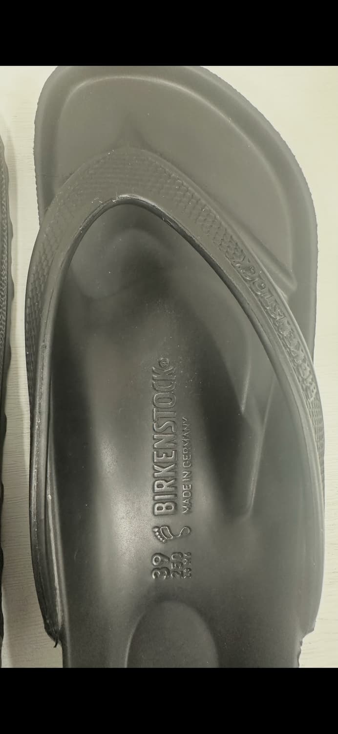 버켄스탁 Birkenstock 지제 에바 블랙 (39/250) 상품이미지4