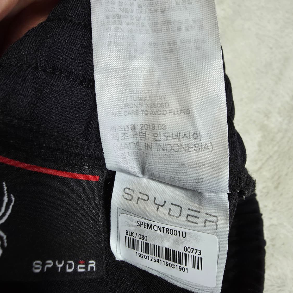 (S)스파이더 반바지 블랙 상품이미지4