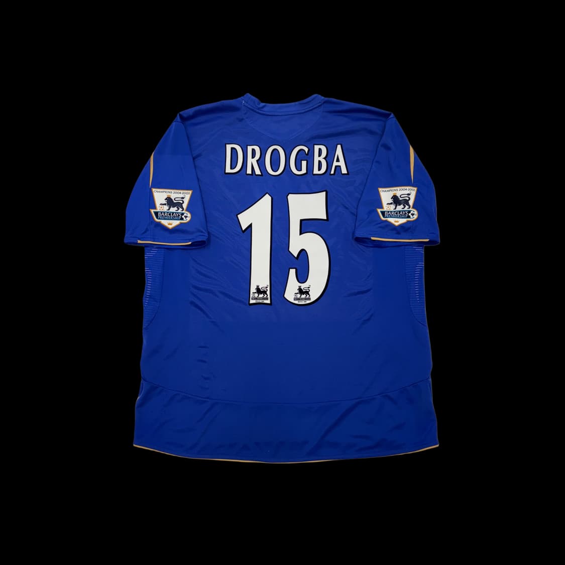 엄브로 05 06 첼시 홈 드록바 선수 지급용 유니폼  상품이미지2