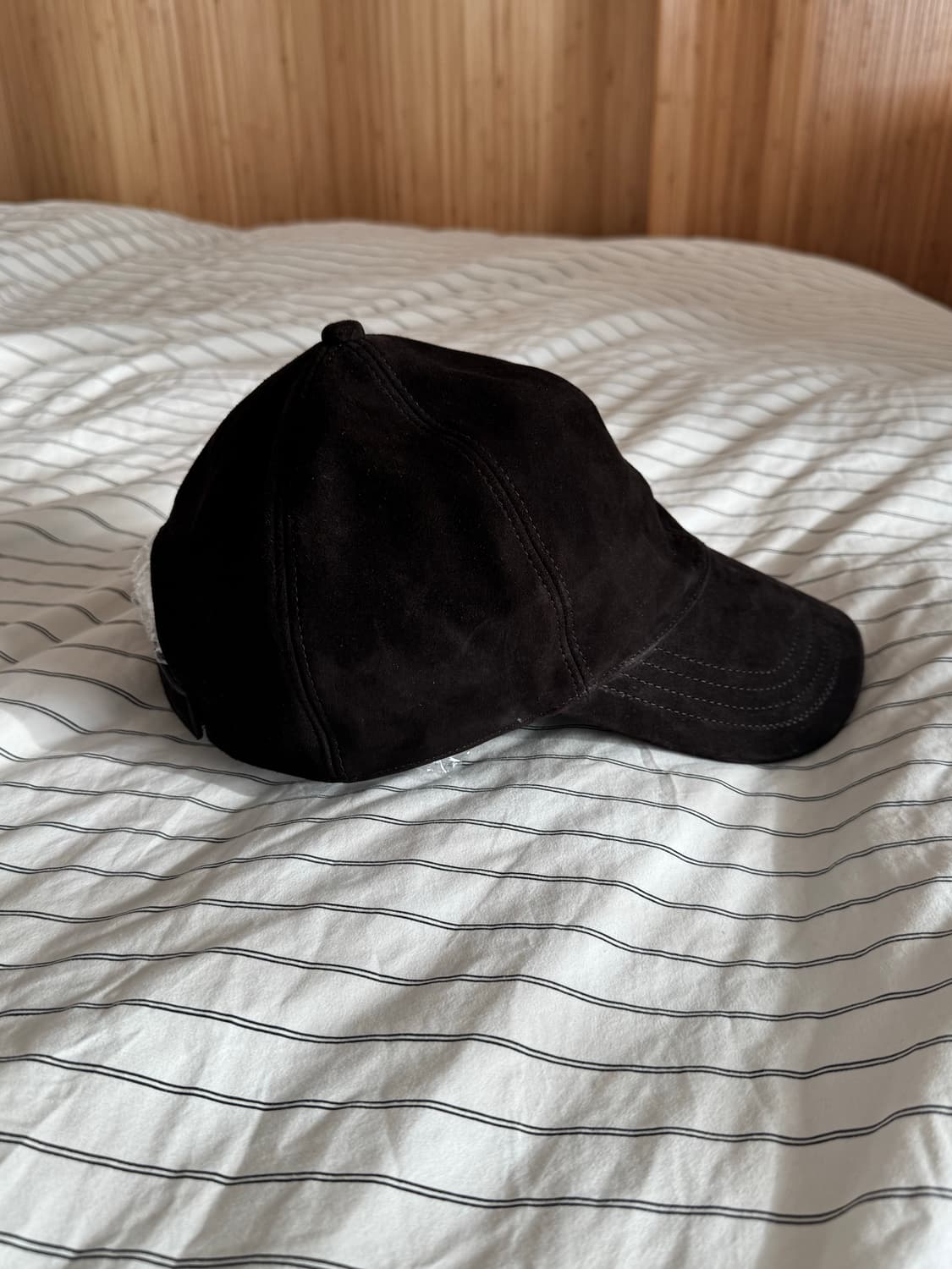 (새상품급)Massimo Dutti 스웨이드 볼캡 (브라운) 01사이즈 상품이미지10