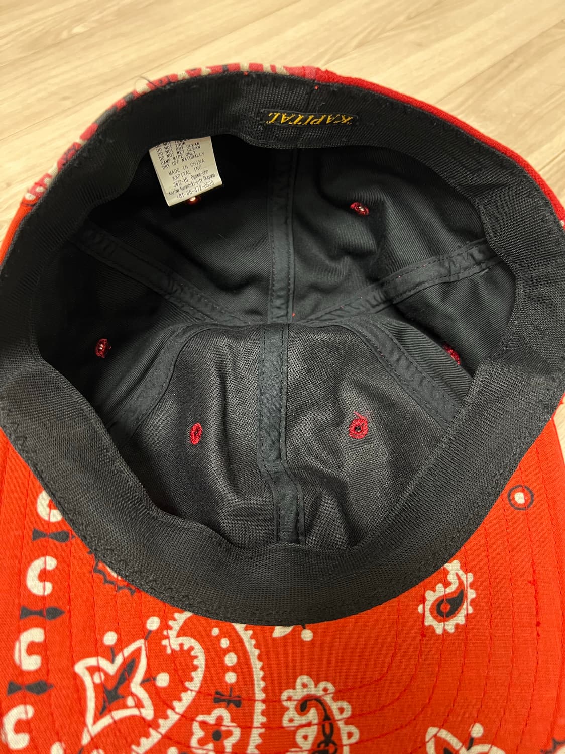 캐피탈 / 반다나 베이스볼캡 / F 상품이미지3