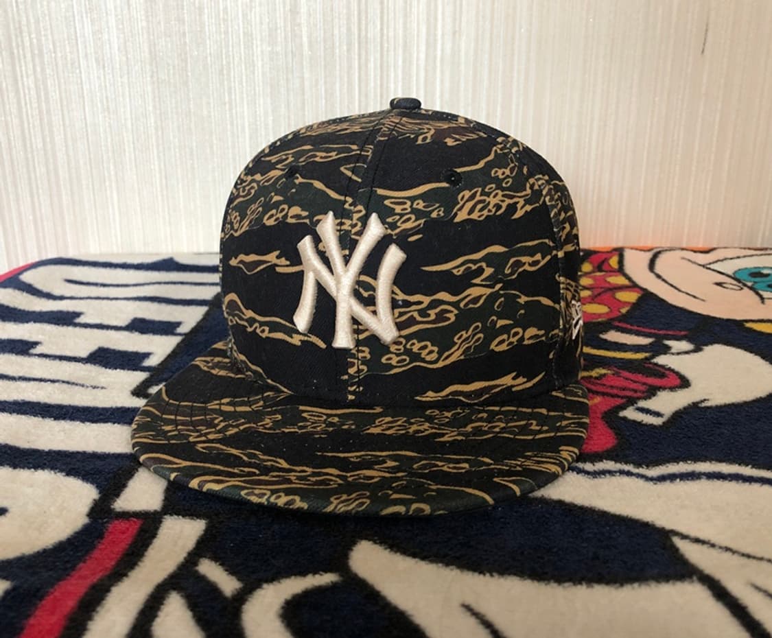MLB 뉴에라 뉴욕양키스 타이거카모 모자/캡 7 3/8(58.7cm) 상품이미지1
