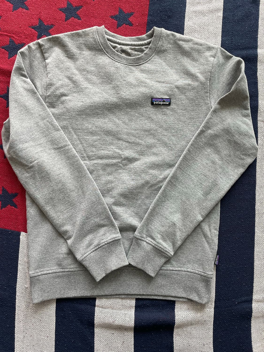 파타고니아 회색 맨투맨 S사이즈 상품이미지1
