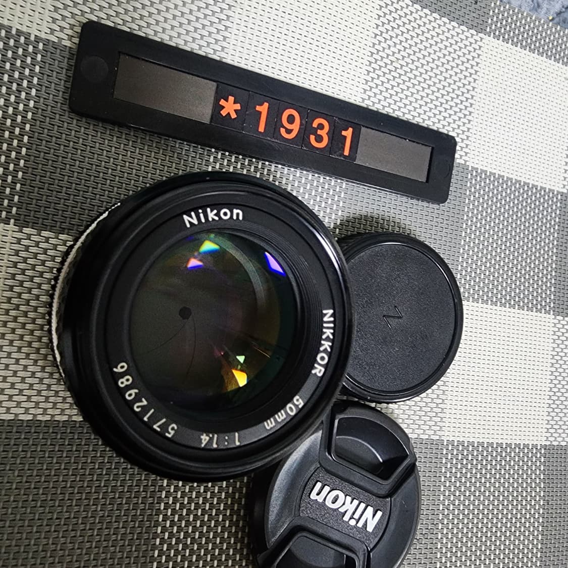 니콘 마운트 니코랄 50mm 1.4단렌즈 상품이미지2