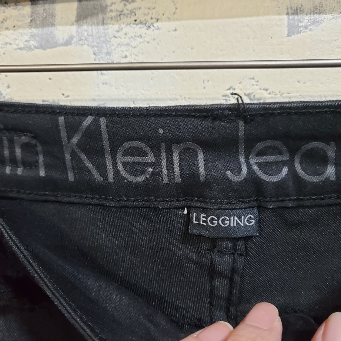 캘빈클라인 진 블랙 스키니진 블랙 청바지  상품이미지5