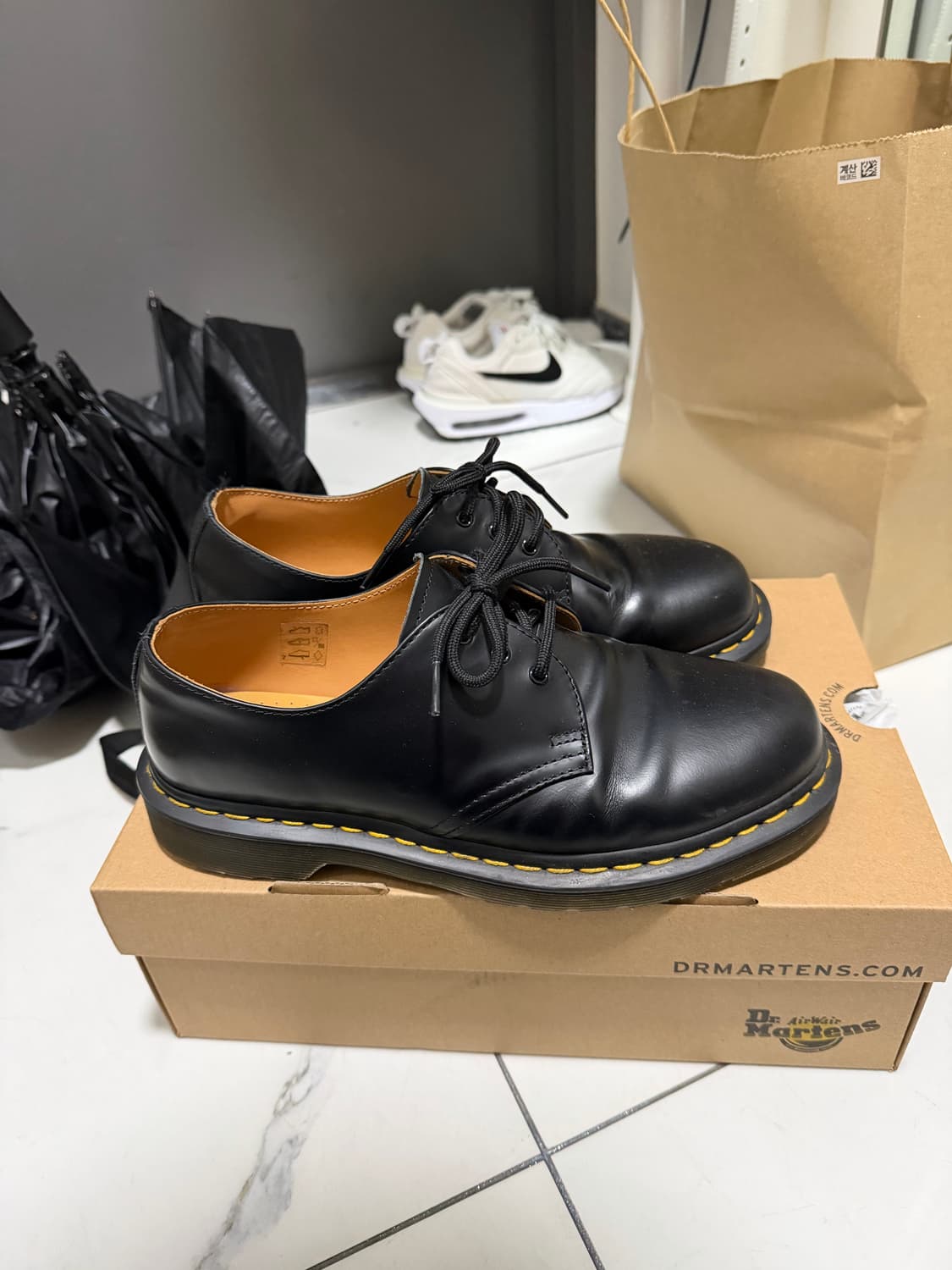닥터마틴 1461 스무스 블랙 상품이미지2