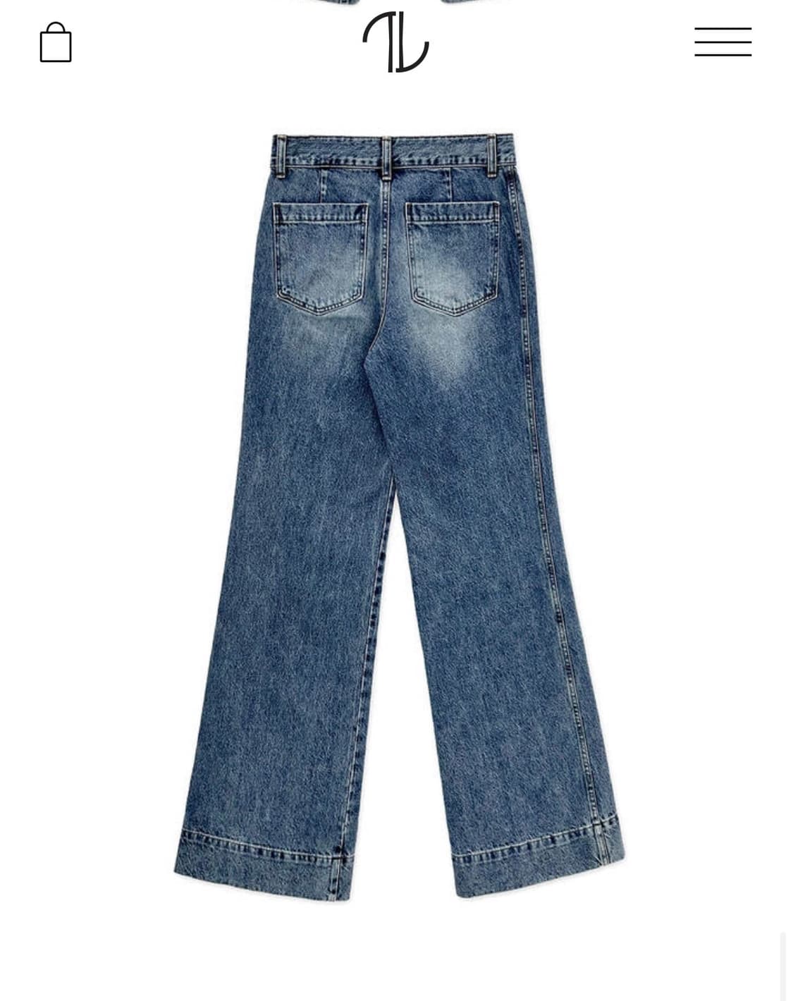 더로랑 미디엄블루와이드데님(S,아담버전) 상품이미지9