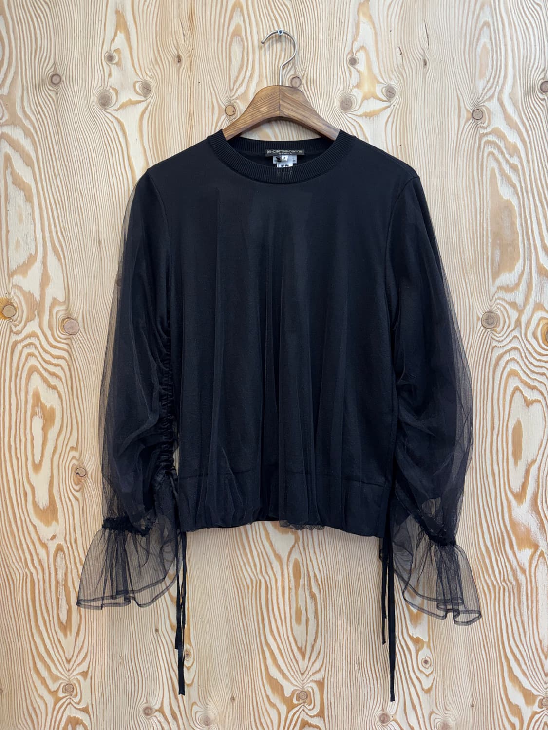 새상품 꼼데가르송 느와 케이 니노미야 탑 상품이미지1