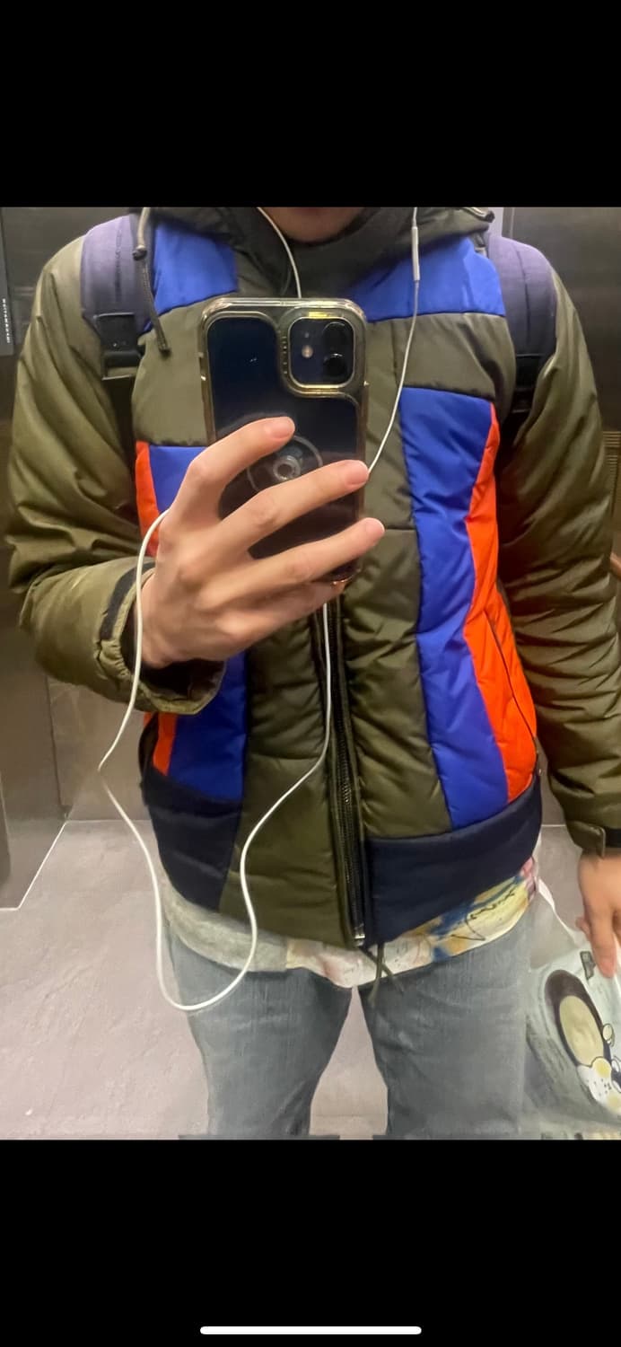 (S)comme des garcons shirts 컬러블록 패딩 상품이미지4