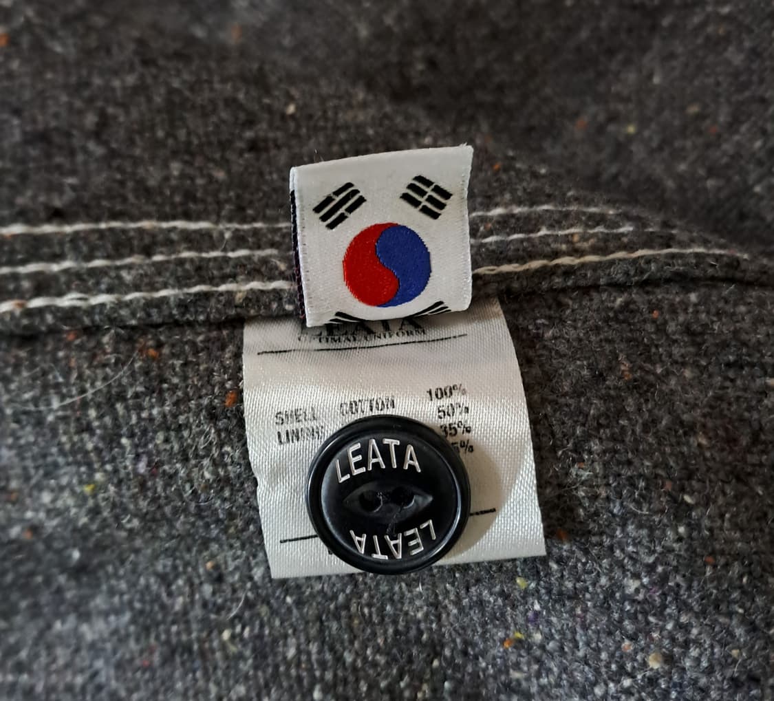 (택포) 리타 코듀로이 카라 히코리 데님 워크자켓 XL B450 상품이미지9