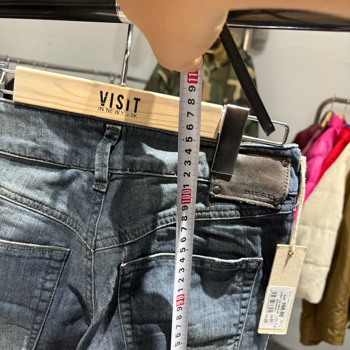 디젤 진 월키 데님청팬츠  상품이미지6