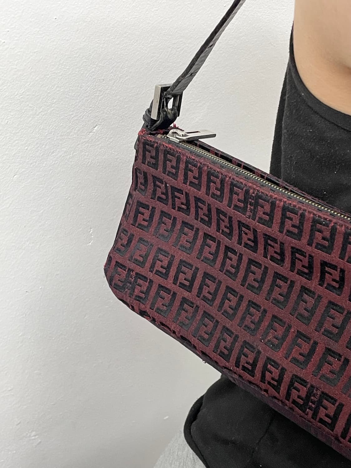 빈티지 펜디 주카 미니 바게트백 상품이미지3