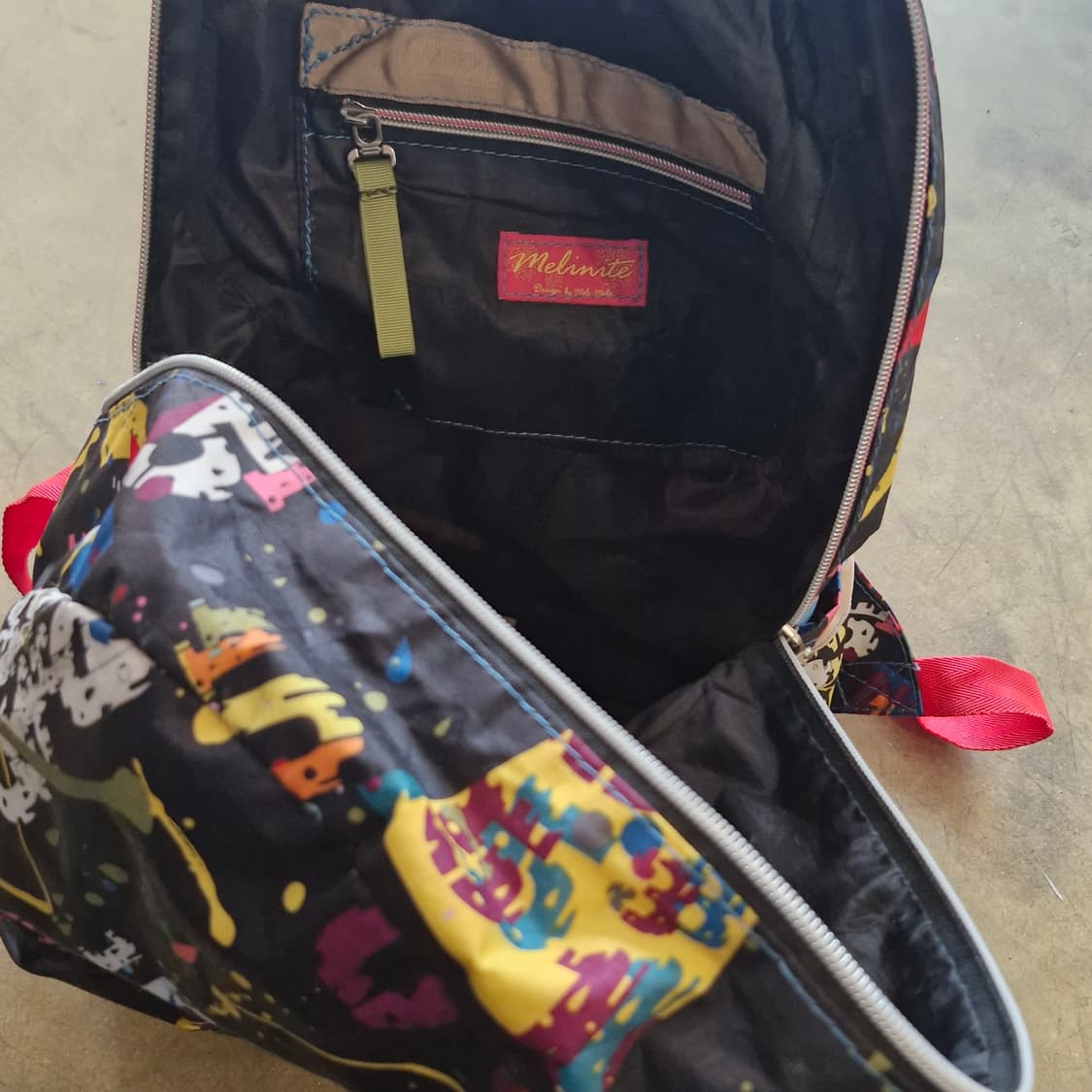 빈티지 스플래시 백팩 상품이미지4