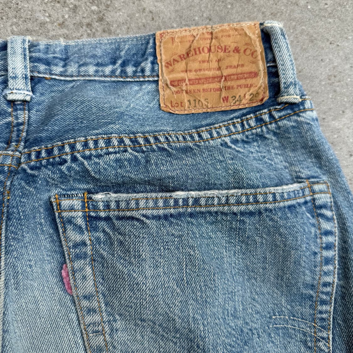 웨어하우스 Warehouse Lot 1105 W34 L29 상품이미지7