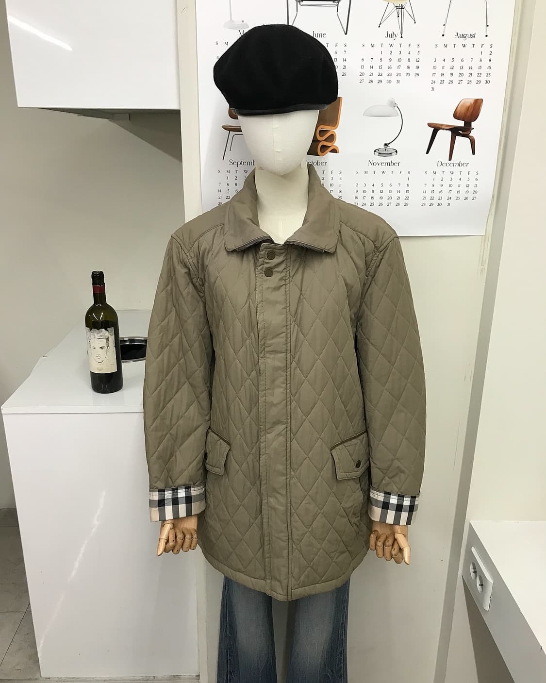 버버리 누빔 퀼팅 자켓 상품이미지8