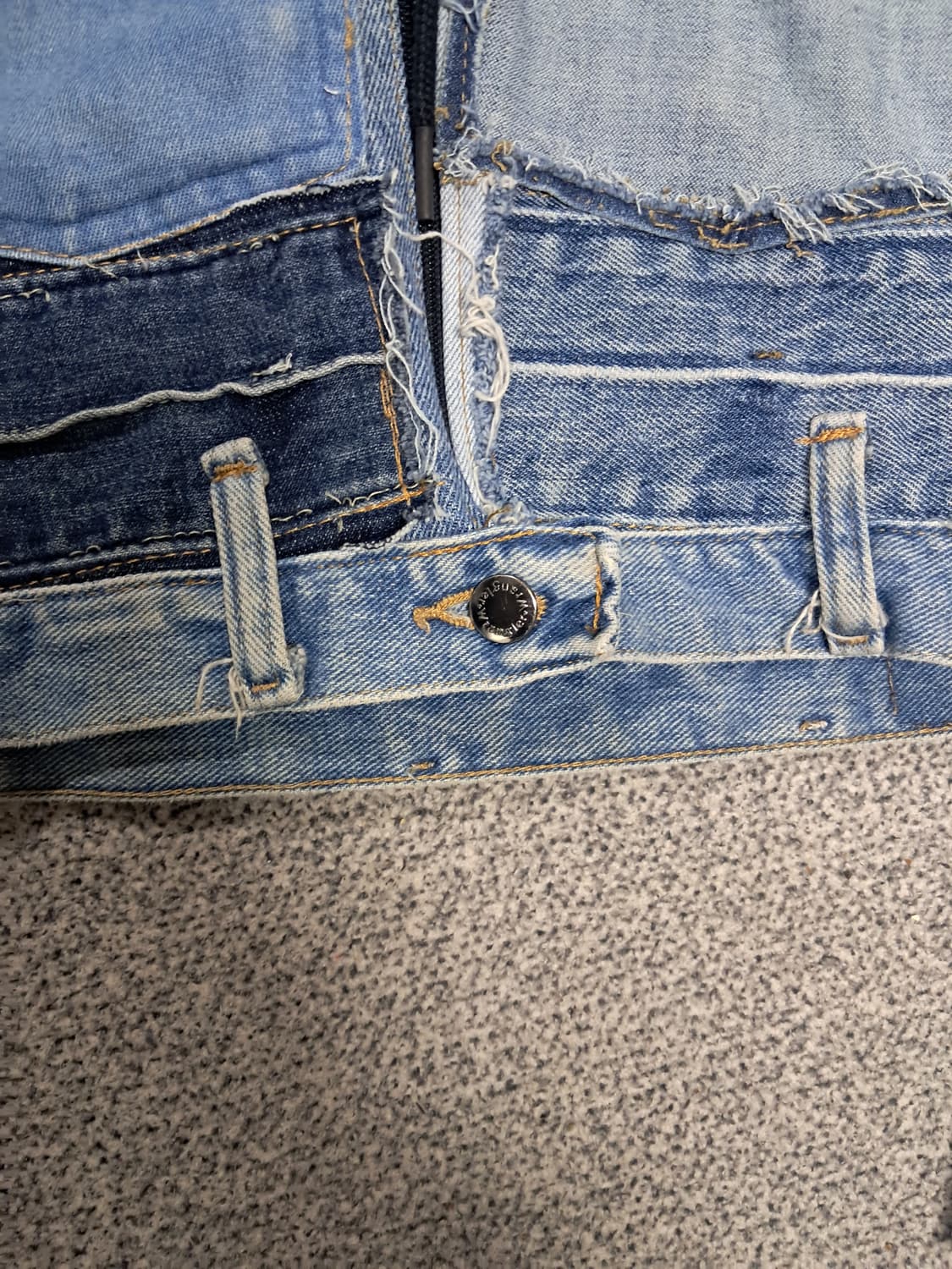 리바이스 데님패치워크 크롭자켓 상품이미지5