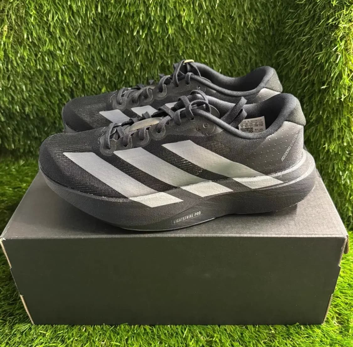 W 아디다스 아디제로 EVO SL 코어 블랙 아이언 메탈릭 상품이미지1