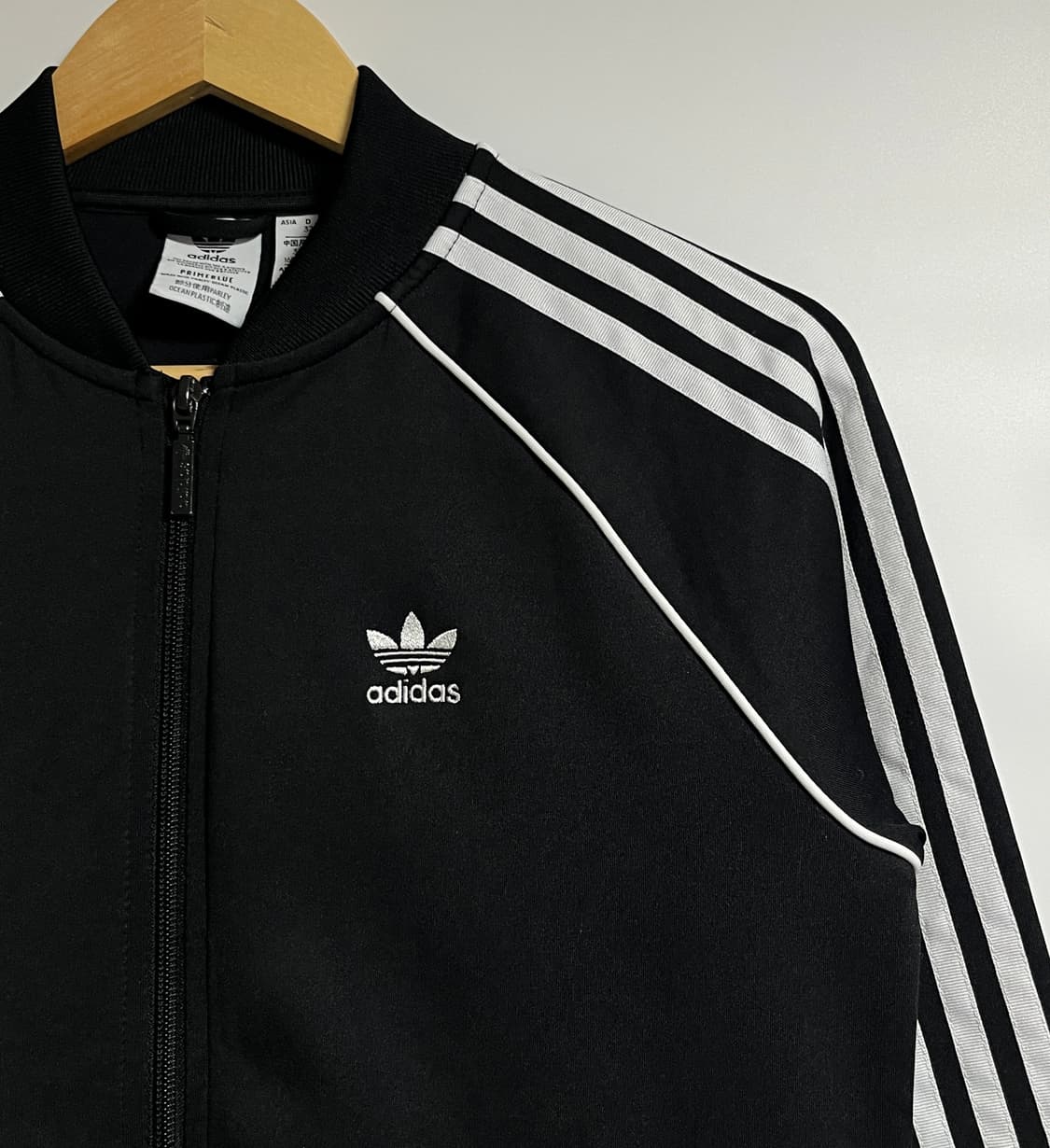 아디다스 슈퍼스타 크롭 져지 트랙탑 파이어버드 XS 상품이미지4