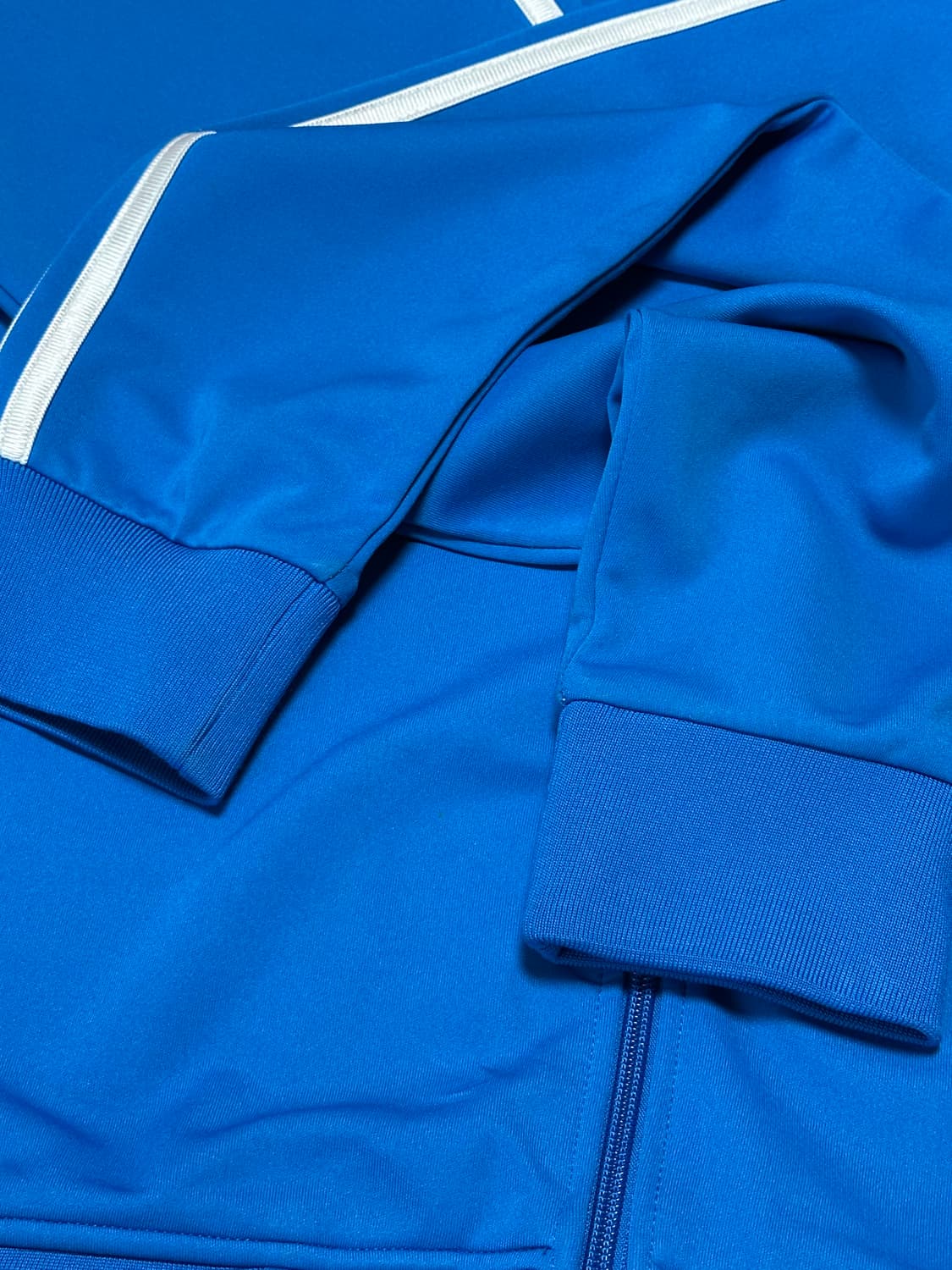 아디다스 ADIDAS 마샬아츠 삼각로고 트랙탑 져지 블루 상품이미지5