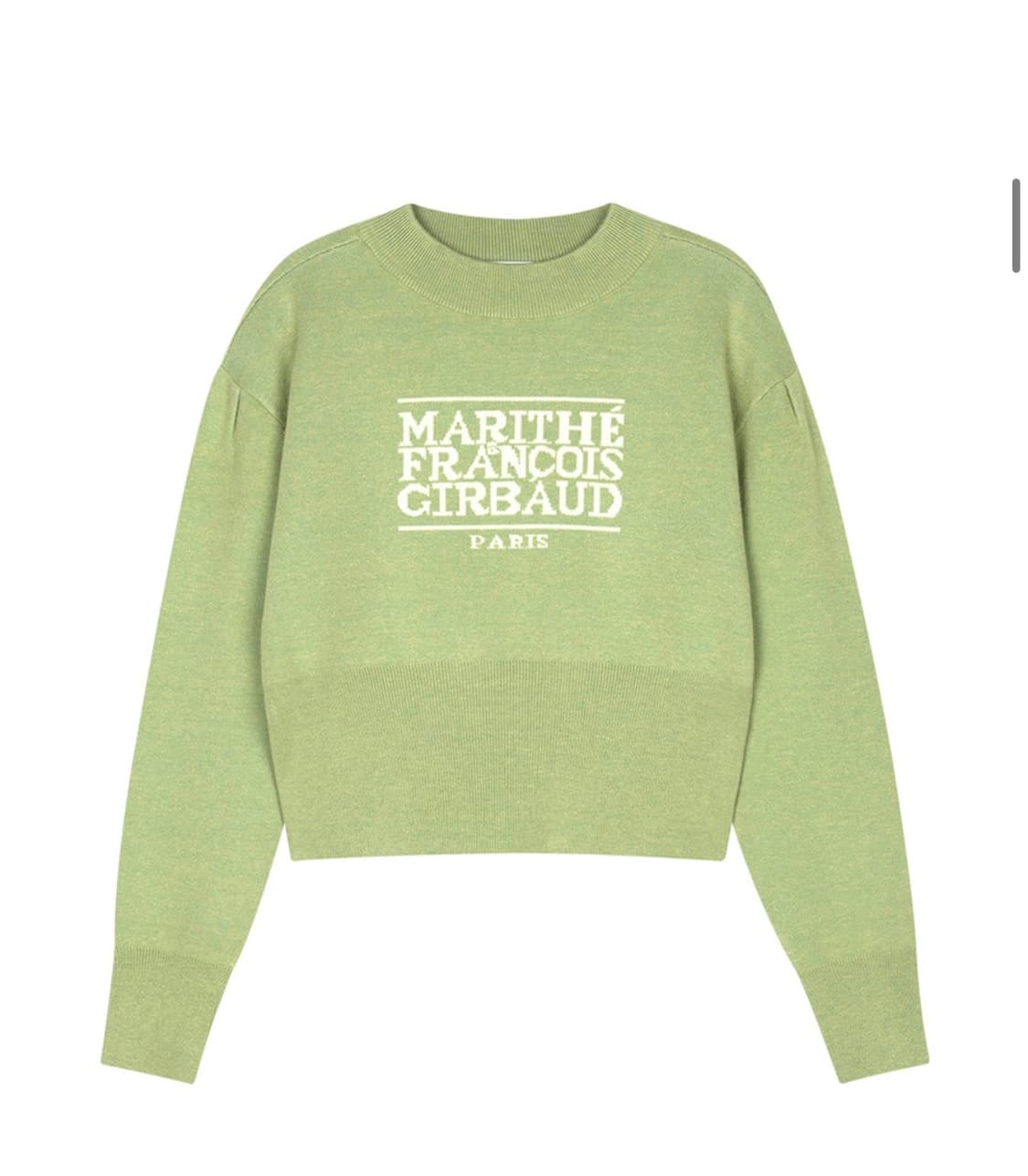 마리떼 크롭 니트 상품이미지1