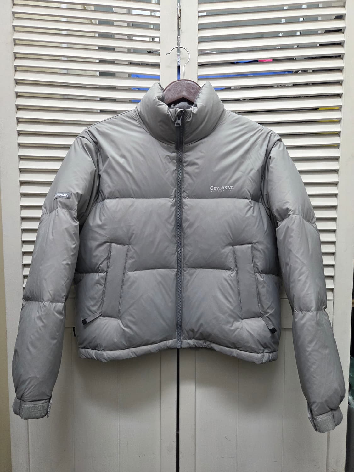 커버낫 덕다운 숏 푸퍼 패딩 상품이미지1