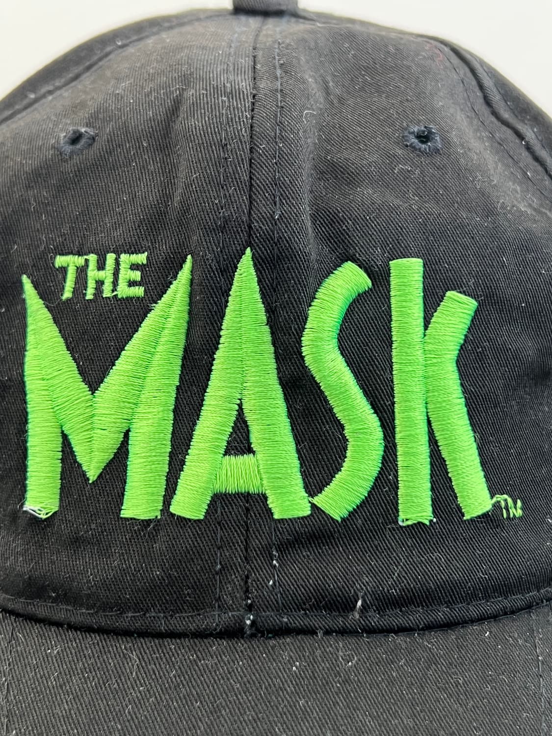 빈티지 90s 마스크 THE MASK 스냅백 블랙 상품이미지7