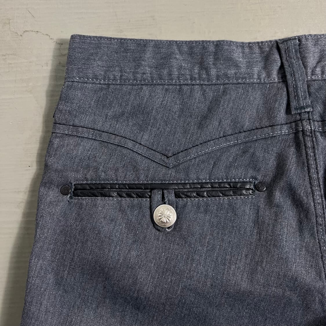 에드윈 콘쵸 디테일 아메카지 슬랙스 팬츠 상품이미지5