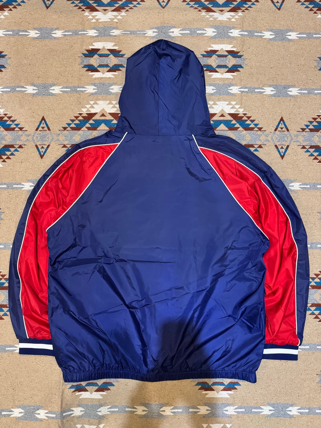 [M] 슈프림 후드 웜업 풀오버 네이비 상품이미지5