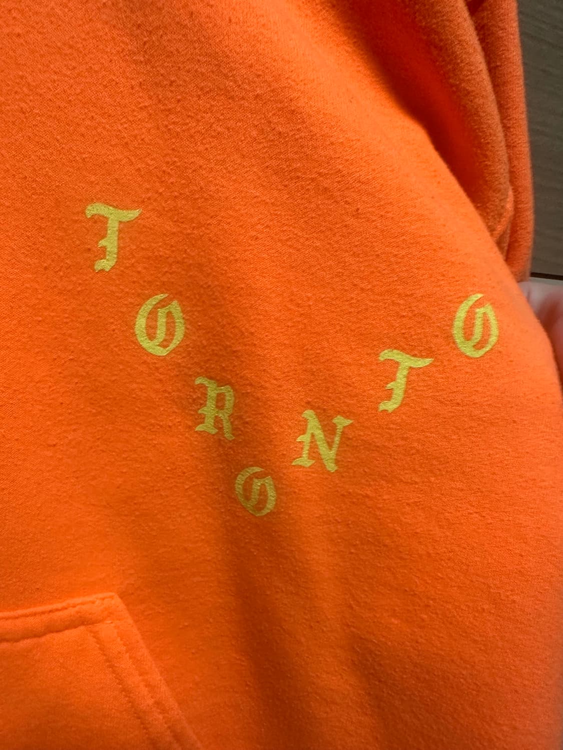 칸예 tlop 토론토 후드티 상품이미지2