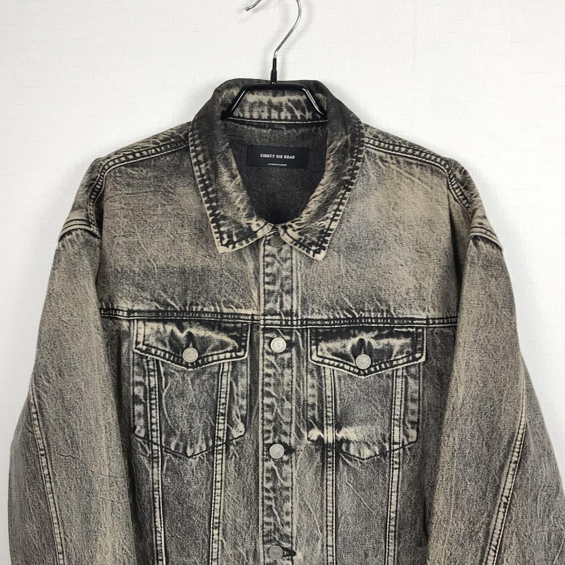86로드 데님 청자켓 남성L 상품이미지3