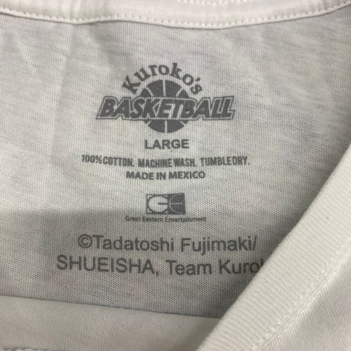 쿠로코의농구 오피셜 애니메이션 티셔츠 상품이미지3