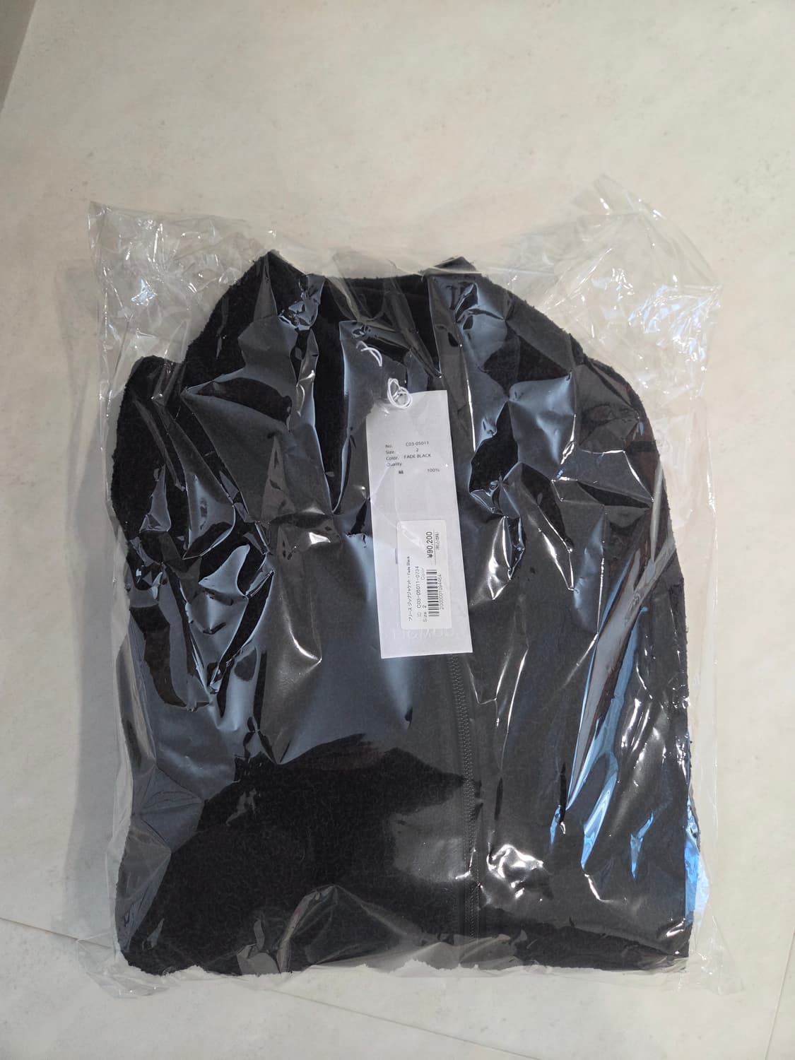 코모리 COMOLI 실크 플리스 2사이즈 상품이미지3