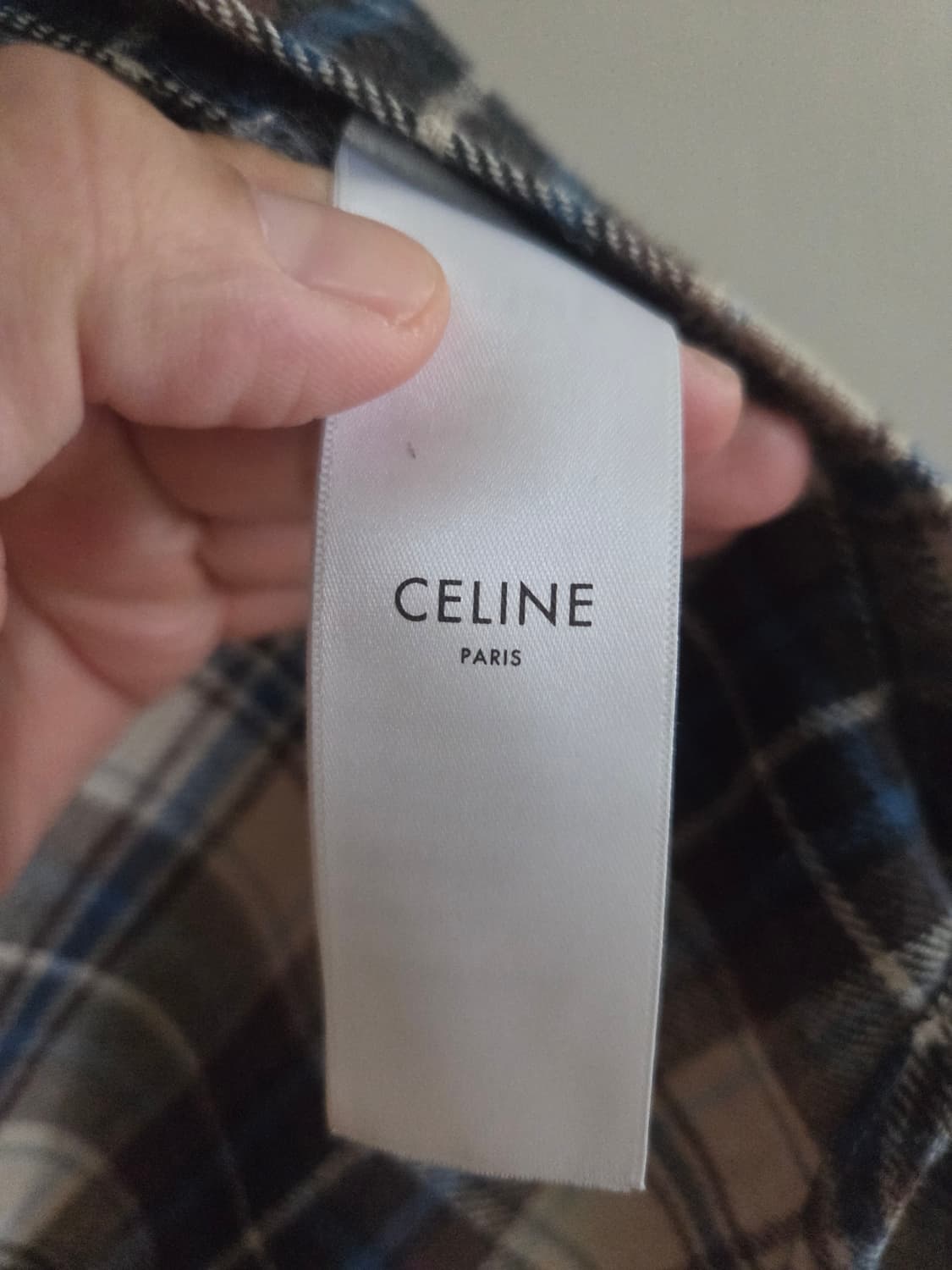 셀린느 플란넬 셔츠 상품이미지3