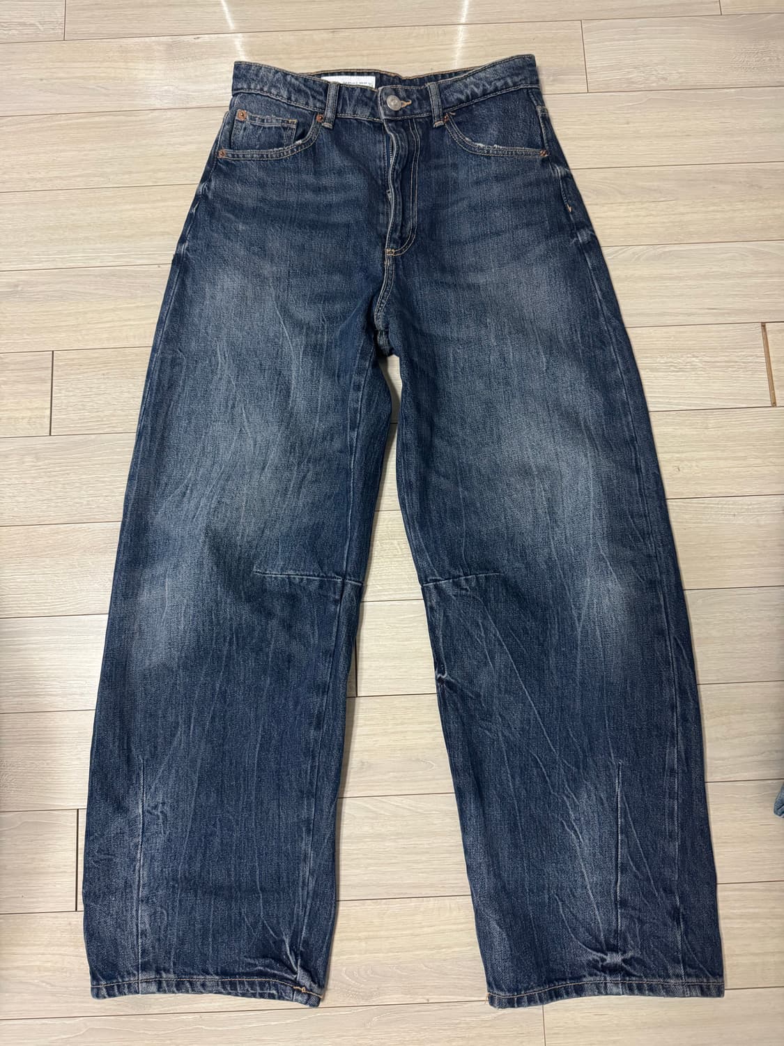 자라 진청 와이드 데님 34 상품이미지1