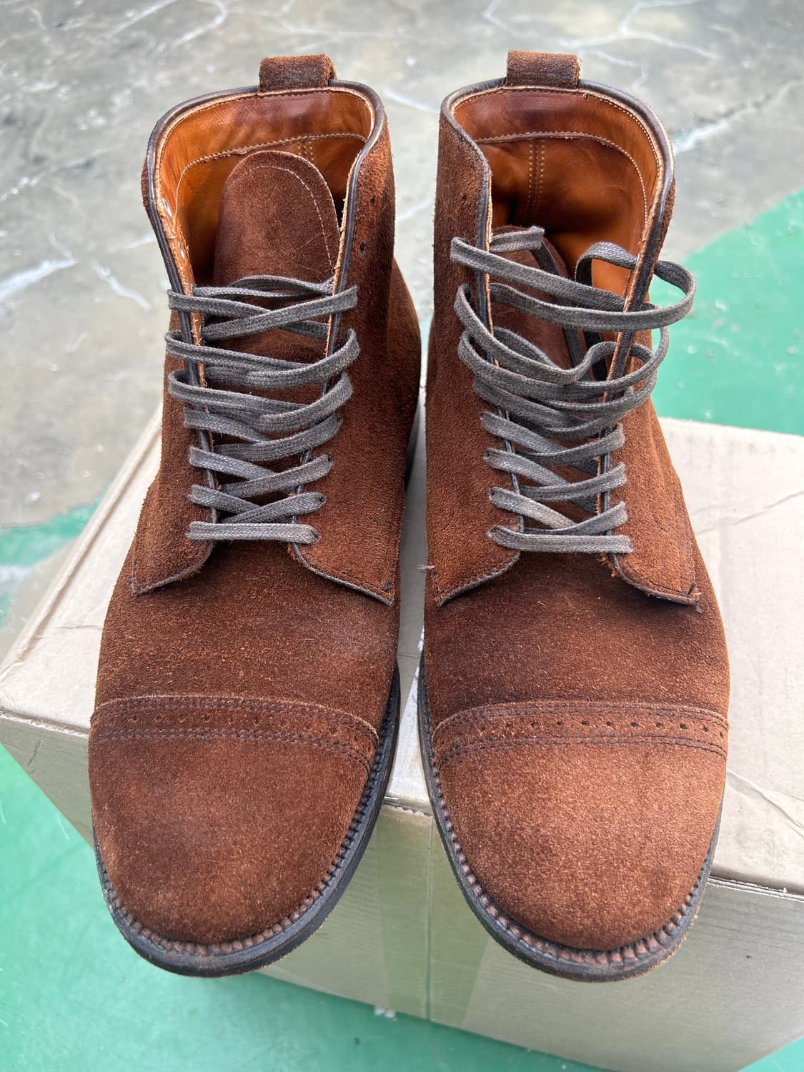 알든 스웨이드 캡토부츠 8.5d 상품이미지1