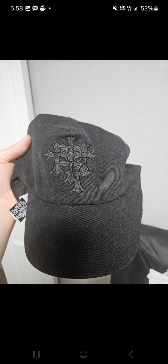 90s chromehearts 세메터리 볼캡 상품이미지3