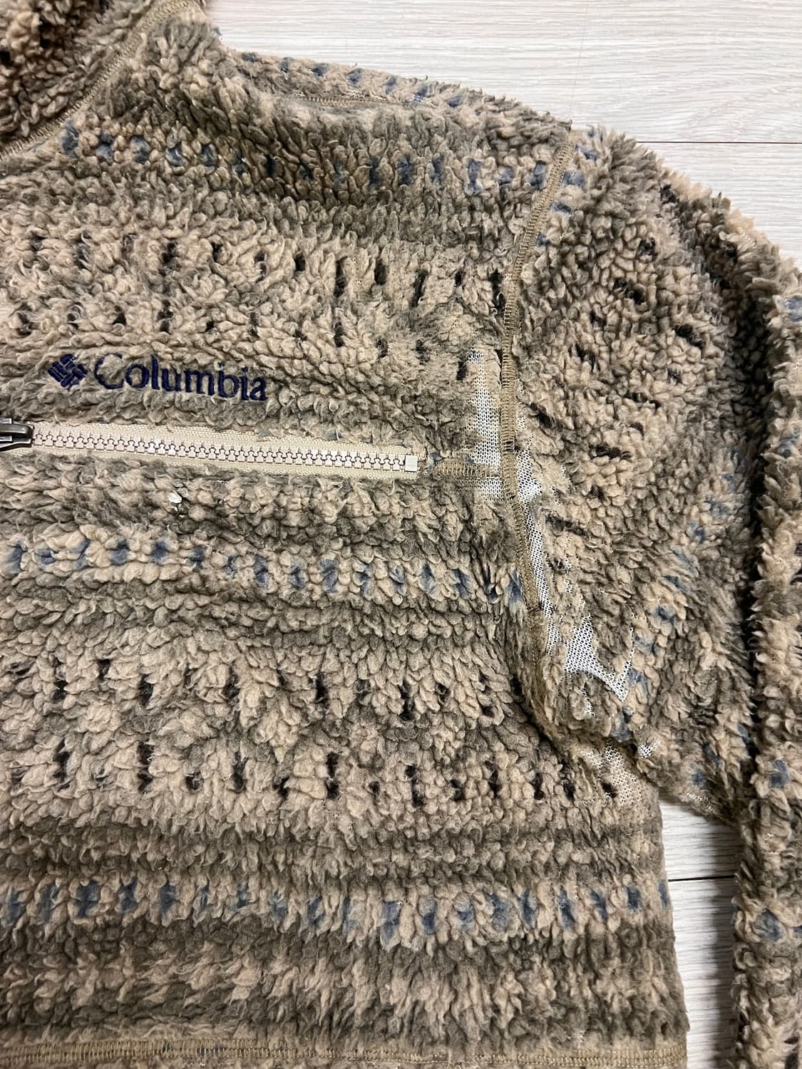 컬럼비아 후리스 점퍼 M (95~추천) 상품이미지3