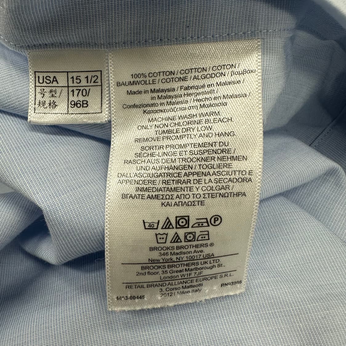 브룩스브라더스 커프스 셔츠 상품이미지4