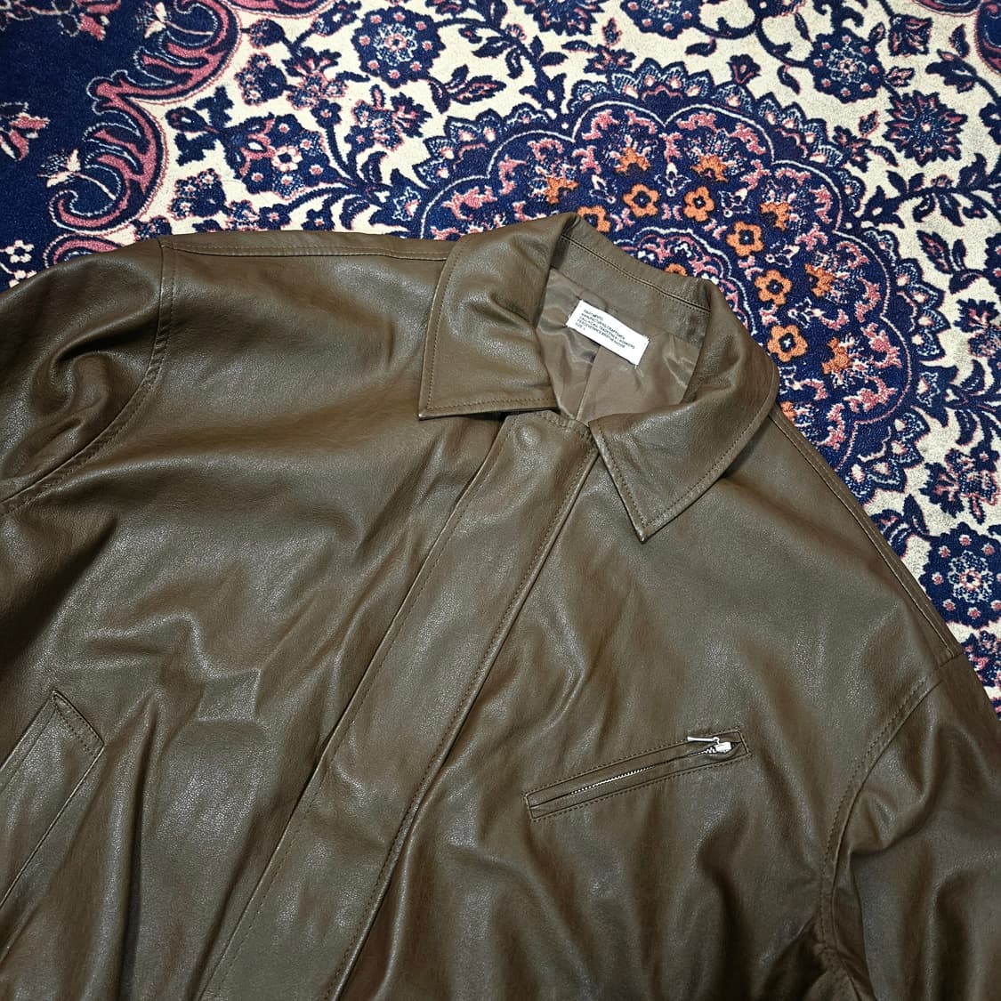 파르티멘토 비건 싱글 레더자켓 상품이미지4