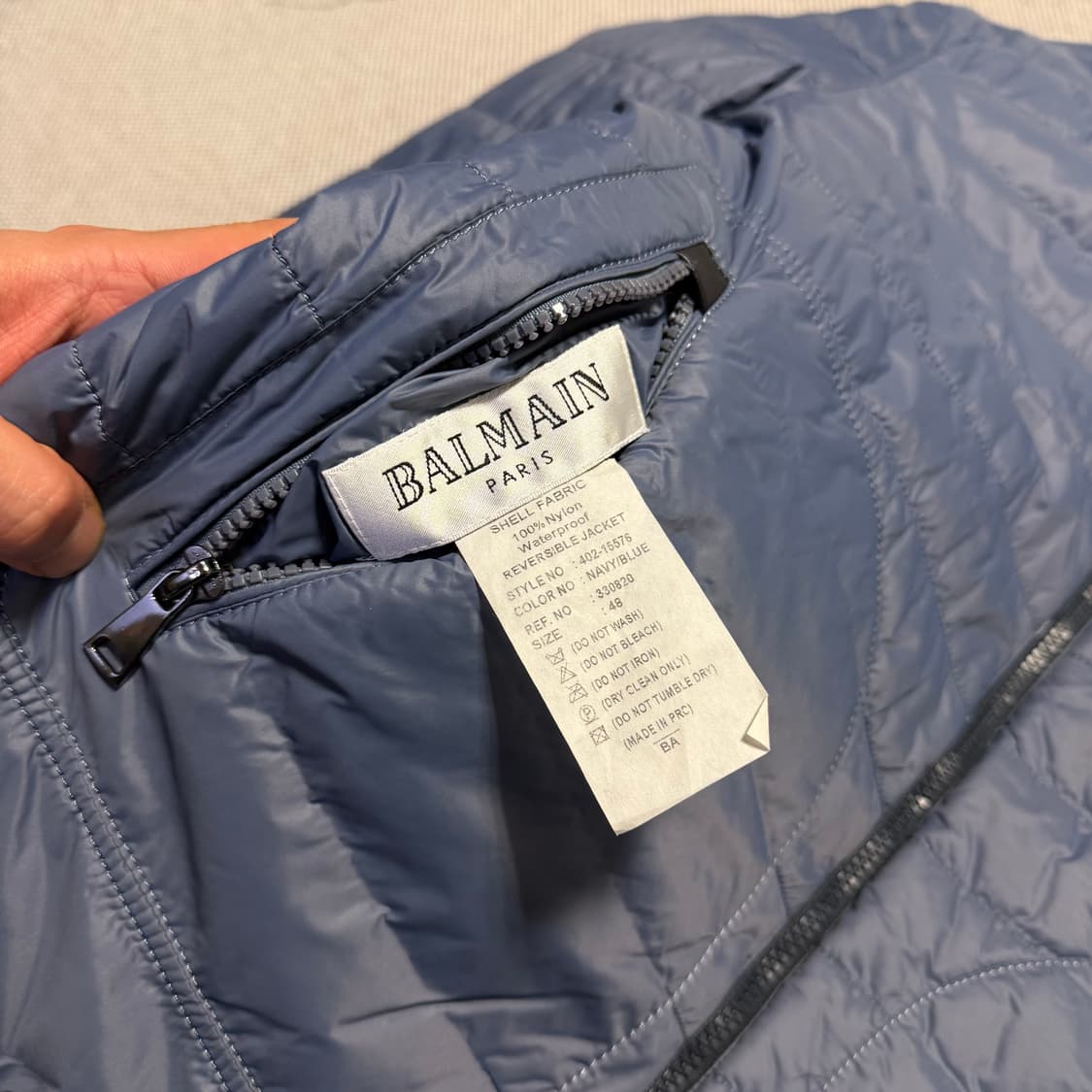 발망 리버시블 경량패딩 자켓 상품이미지4