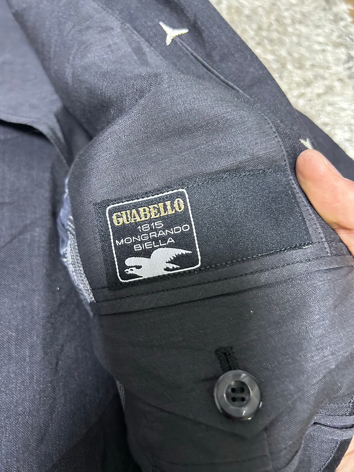 일제 수제 이태리원단 블레이저 사이즈 105 상품이미지4