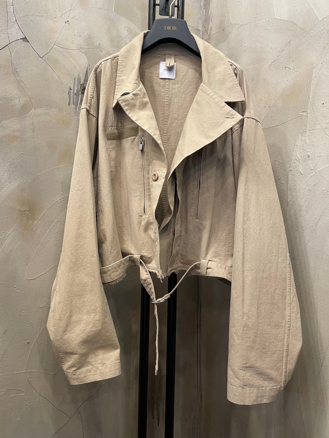 AMERI 아메리 그래피티 트렌치 숏 오버사이즈드 자켓 점퍼 66 상품이미지2