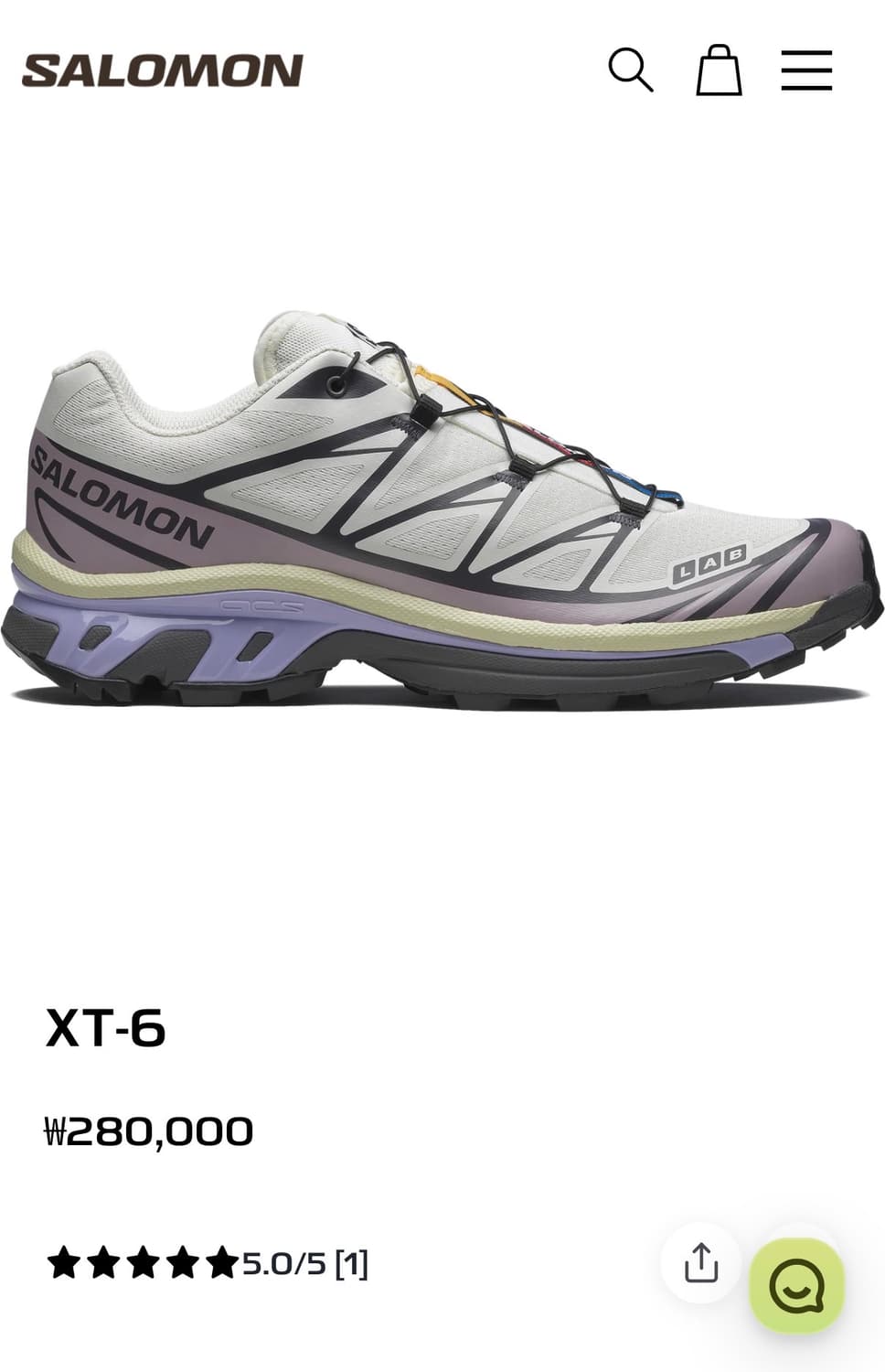 살로몬 xt-6 상품이미지5