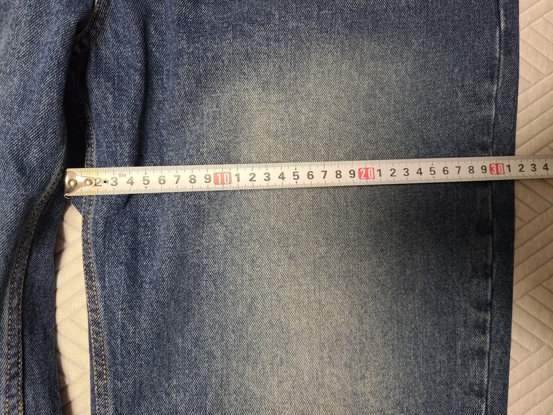 커버낫 레귤러핏 데님 팬츠 XXL 사이즈 상품이미지4