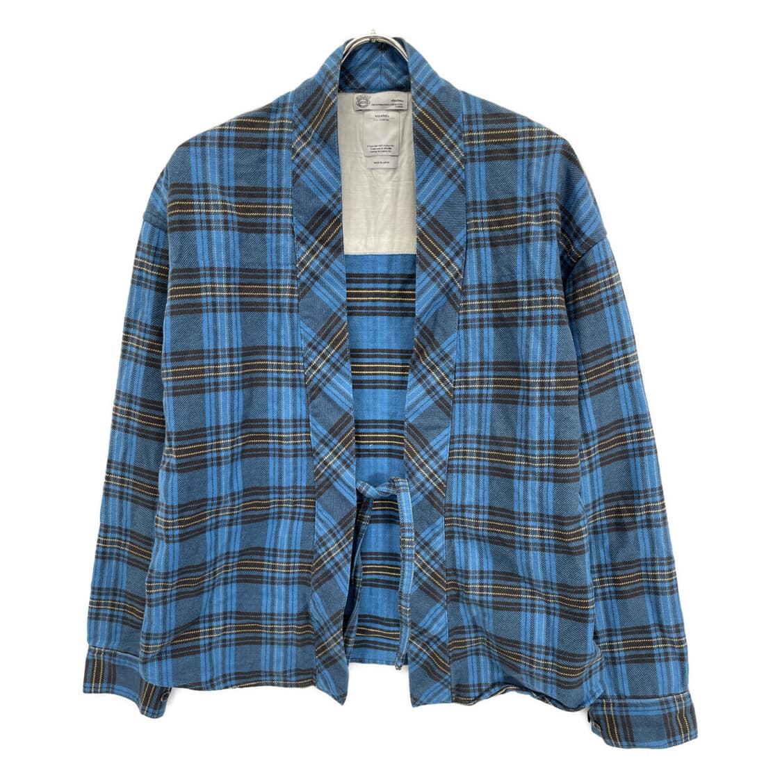 (3) 비즈빔 블루 체크 셔츠 자켓 상품이미지1