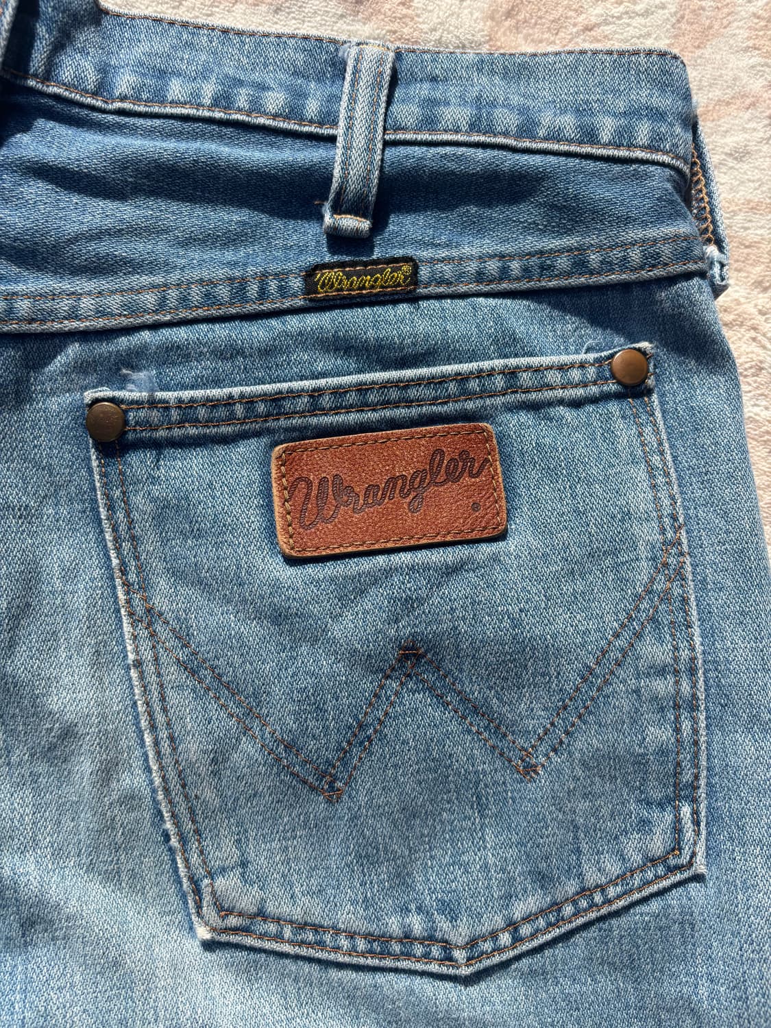 Wrangler 13MWZ Straight Denim Jeans 상품이미지6