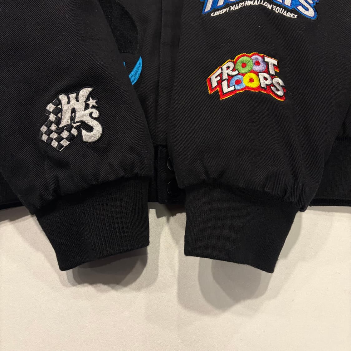 [M] 위캔더스 x 켈로그 호랑이 레이싱 자켓 블랙 B523 상품이미지9