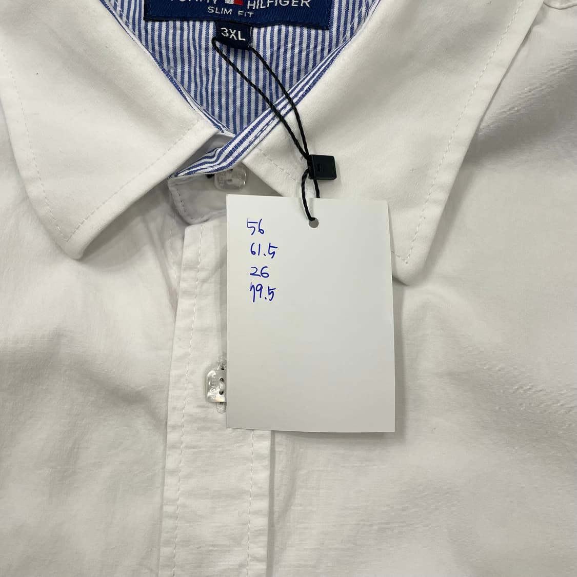 (3XL) Tommy 타미힐피거 반팔 셔츠 화이트 상품이미지9